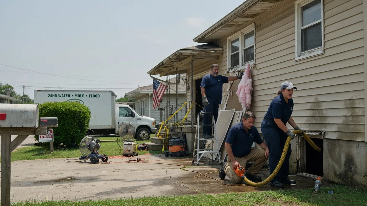 Water Damage Repair in Red Oak, GA near me